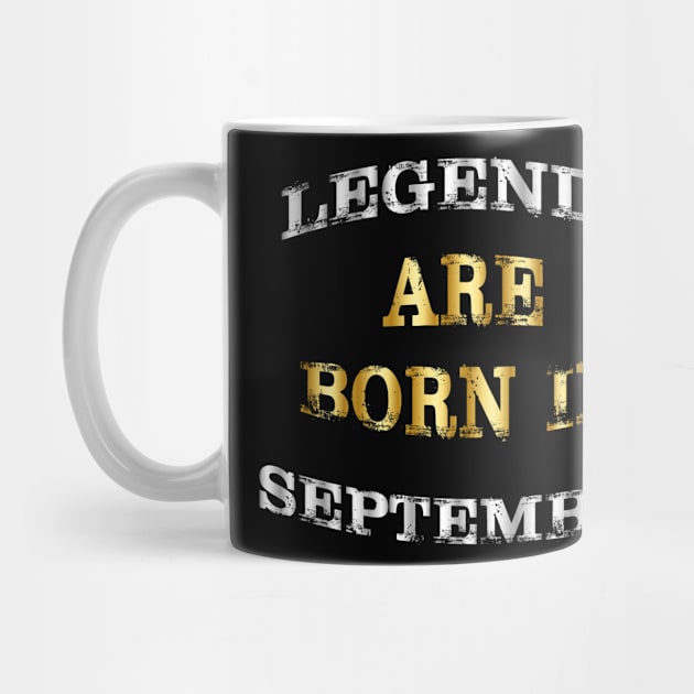 legends are born in september by Ericokore